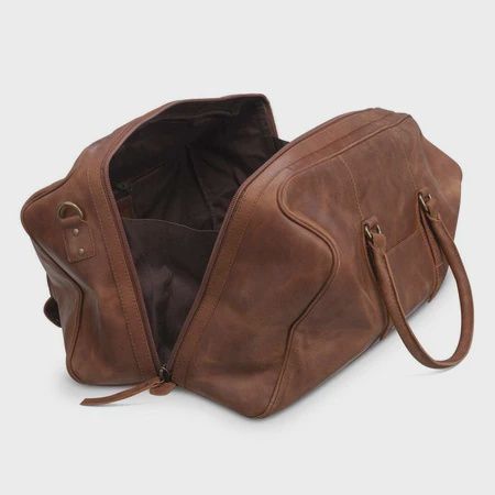 Big Mouth 40L Leather Duffle