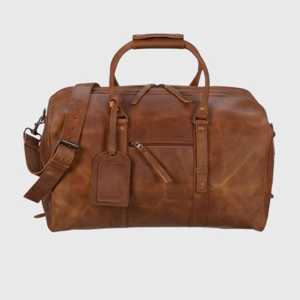 Big Mouth 40L Leather Duffle