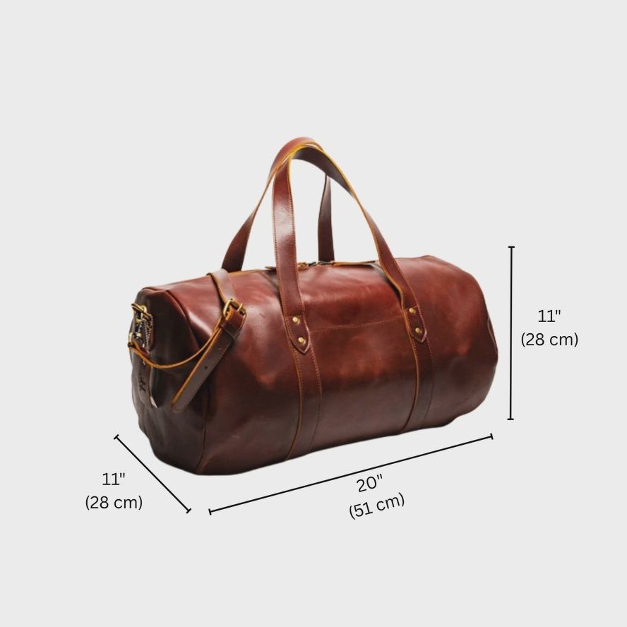 Leather Gym Bag