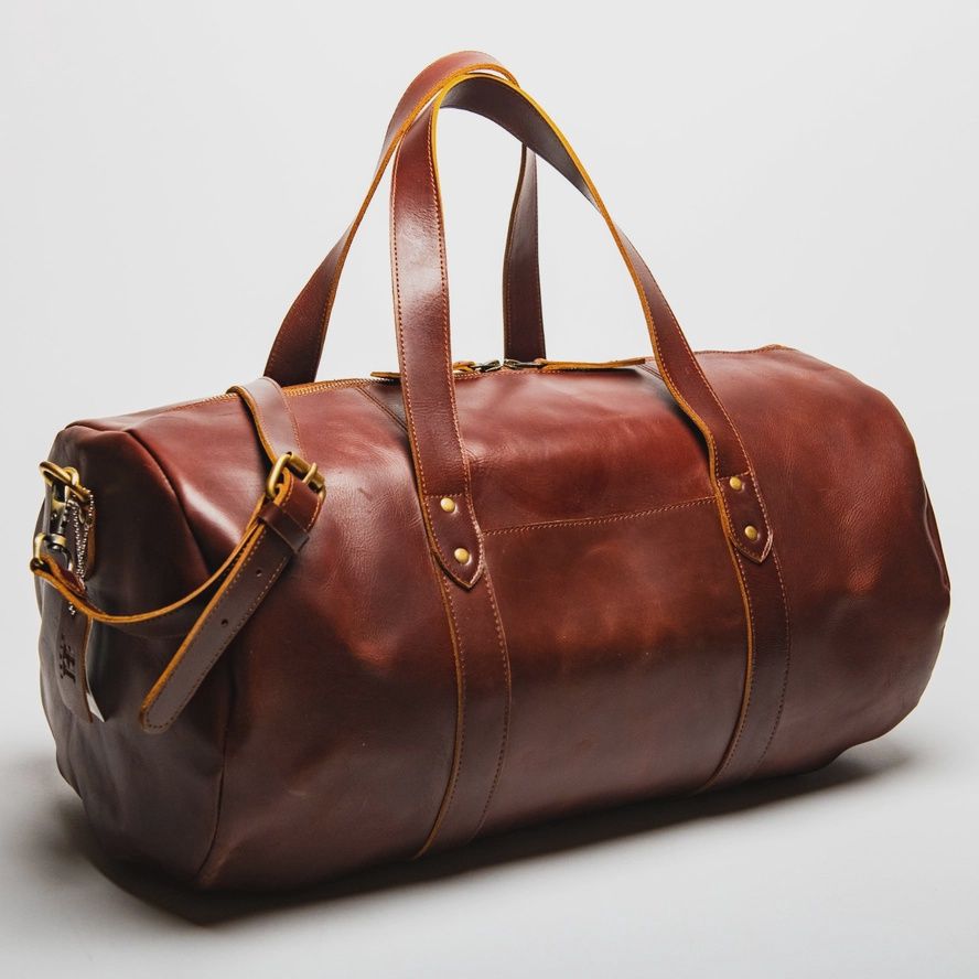 Leather Gym Bag