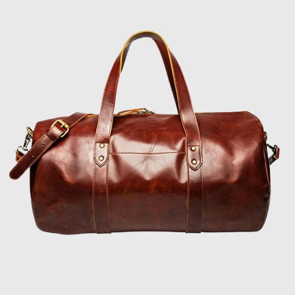 Leather Gym Bag