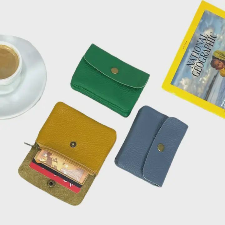 Leather Wallet From Italy