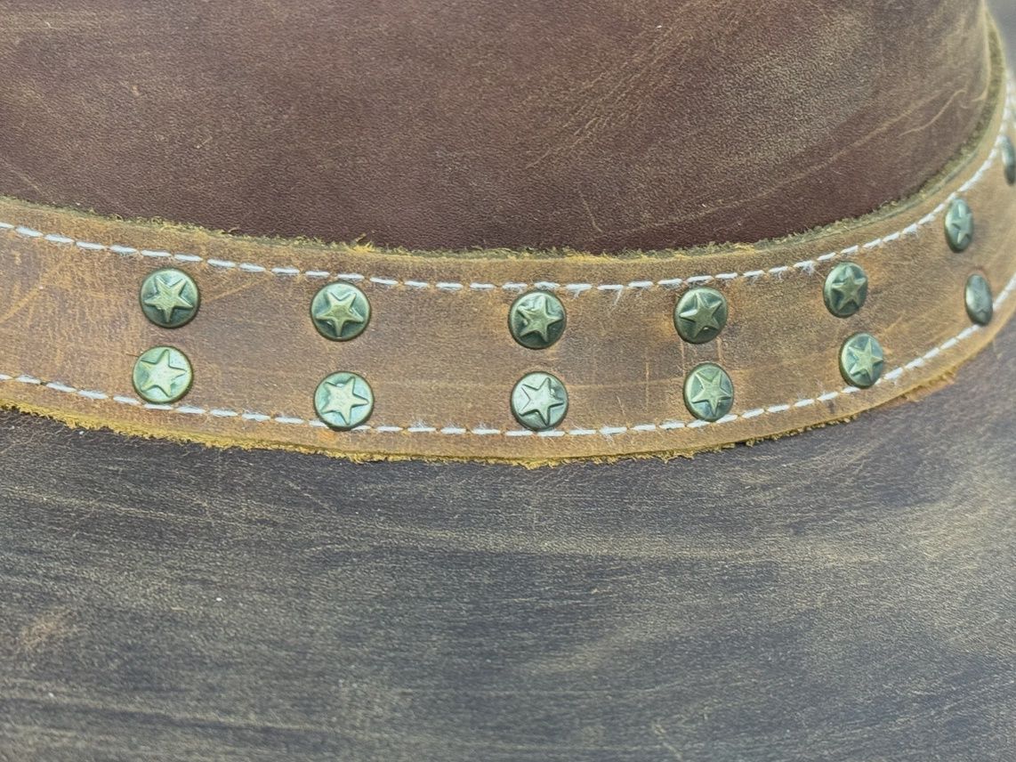 Lone Rock Cowboy Leather Hat