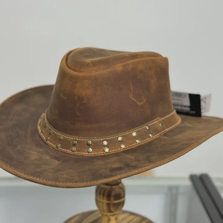 Lone Rock Cowboy Leather Hat