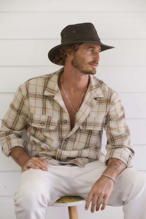 Portland Oilskin Waterproof Rain Hat