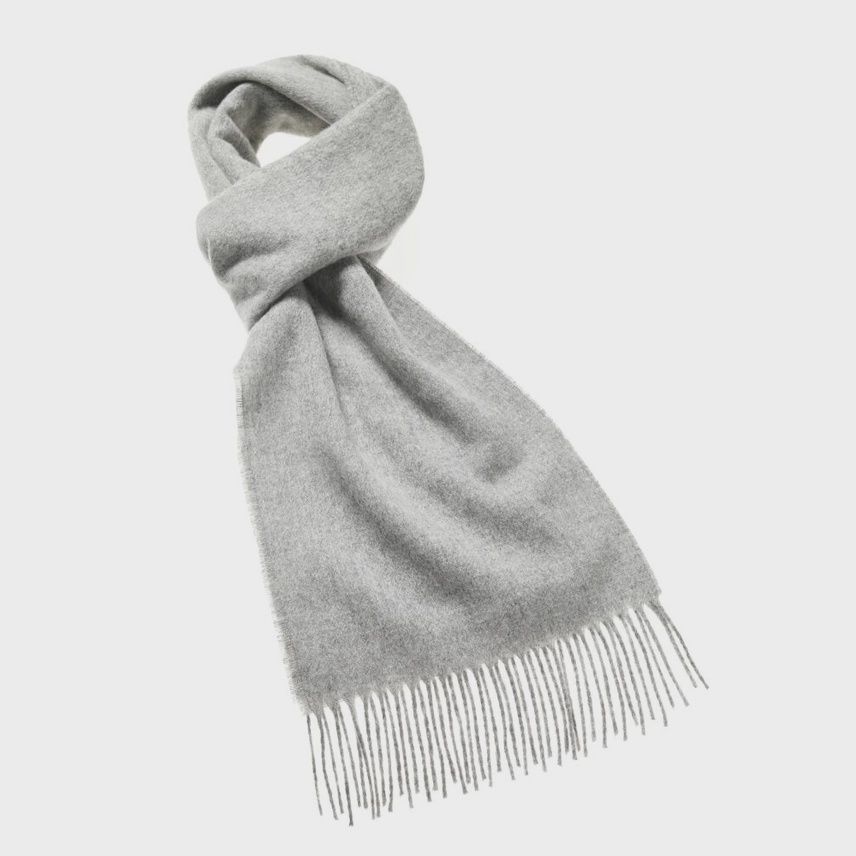 Plain Luxury Scarf - 100% Merino Wool