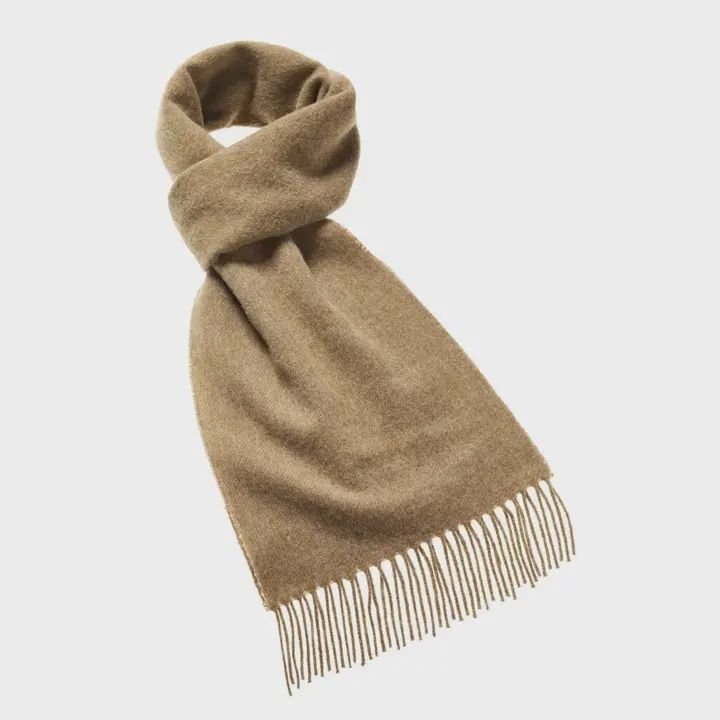 Plain Luxury Scarf - 100% Merino Wool