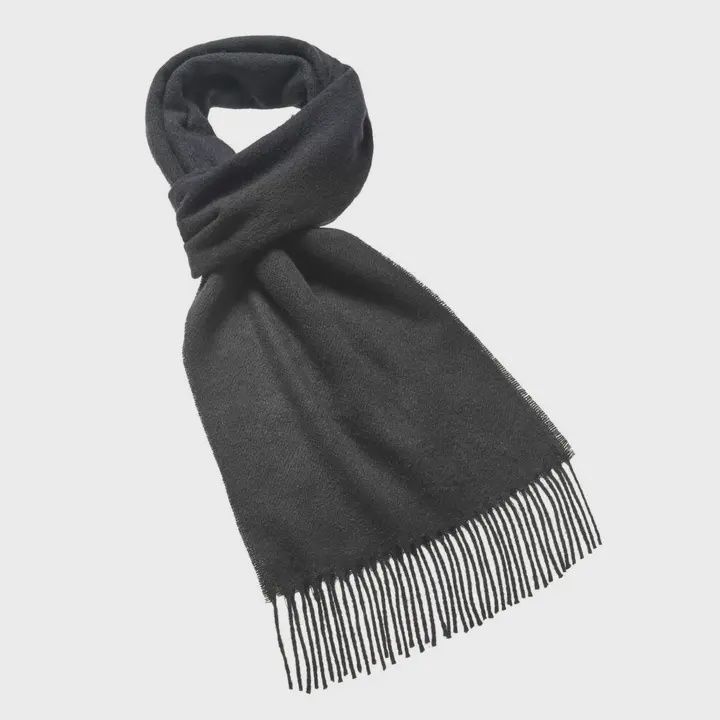 Plain Luxury Scarf - 100% Merino Wool