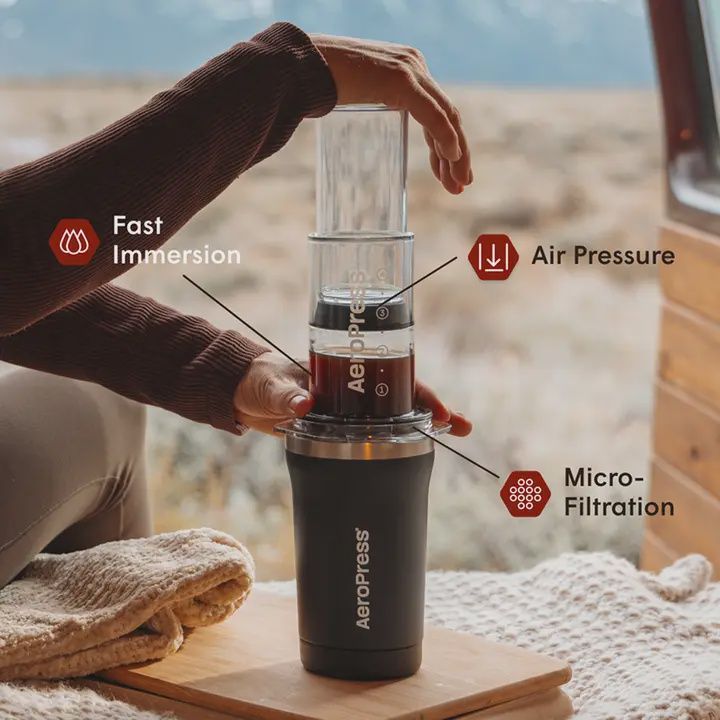 AeroPress Go Plus Travel System
