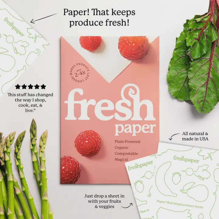 Freshpaper Food Saver Sheets Produce