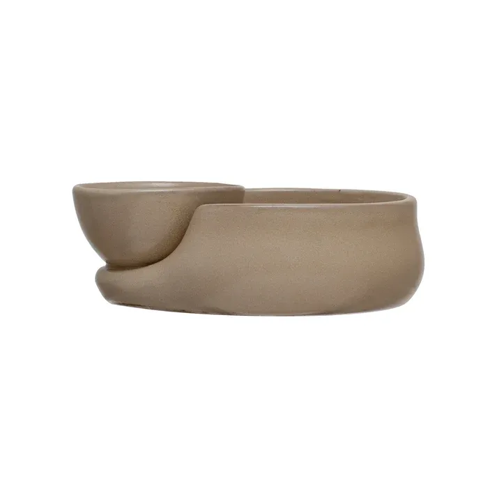 Stoneware Cracker &amp; Soup Bowl