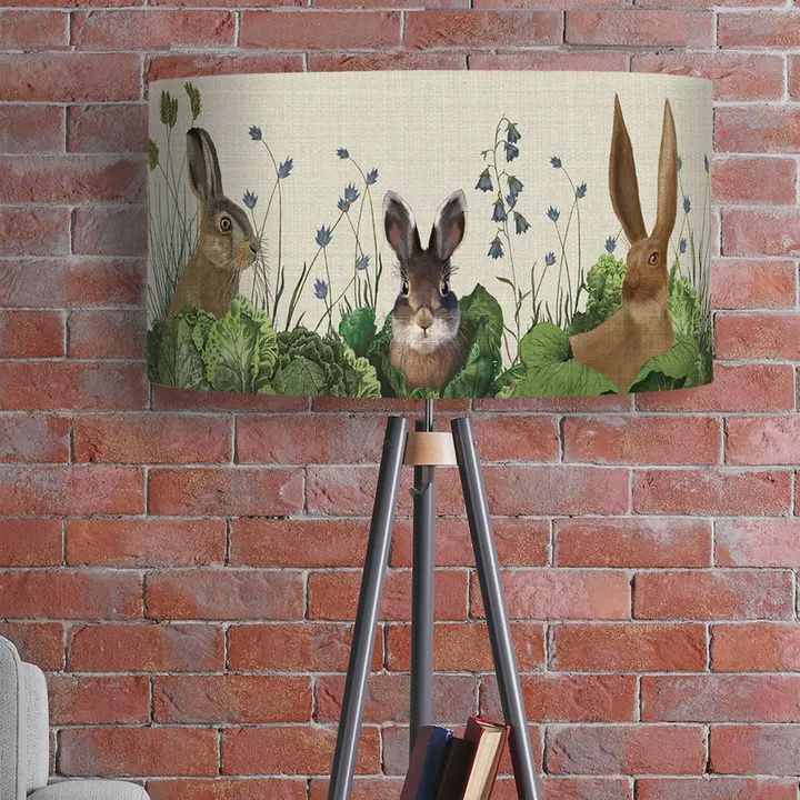 Cabbage Patch Rabbit Lampshade 18x10.5"