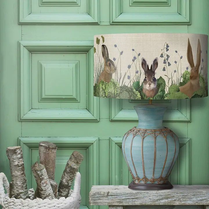 Cabbage Patch Rabbit Lampshade 16x10"