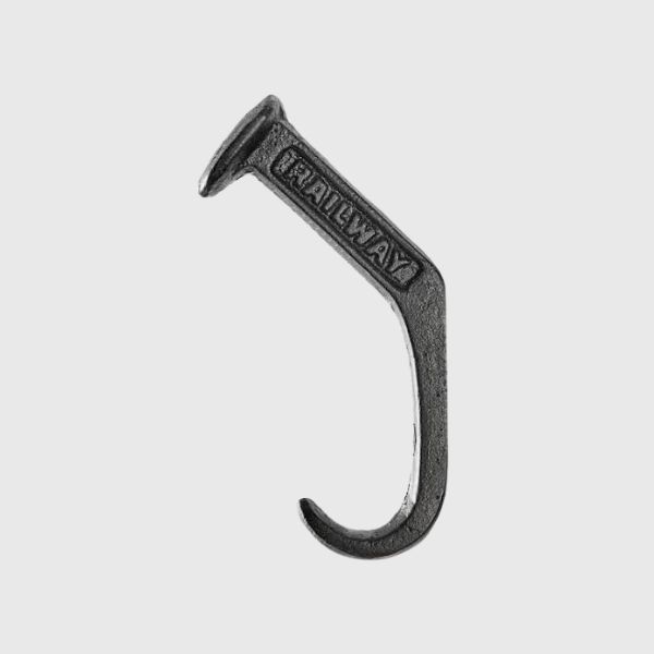 Cast Iron Railway Spike Hook Mount