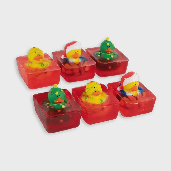 Christmas Lights Duck Toy Soap