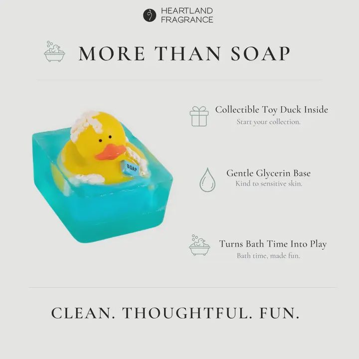 Christmas Lights Duck Toy Soap