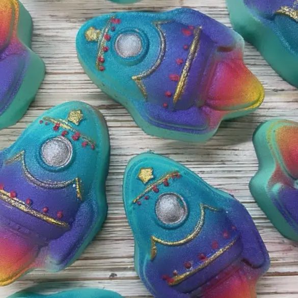Rocketship Bath Bomb