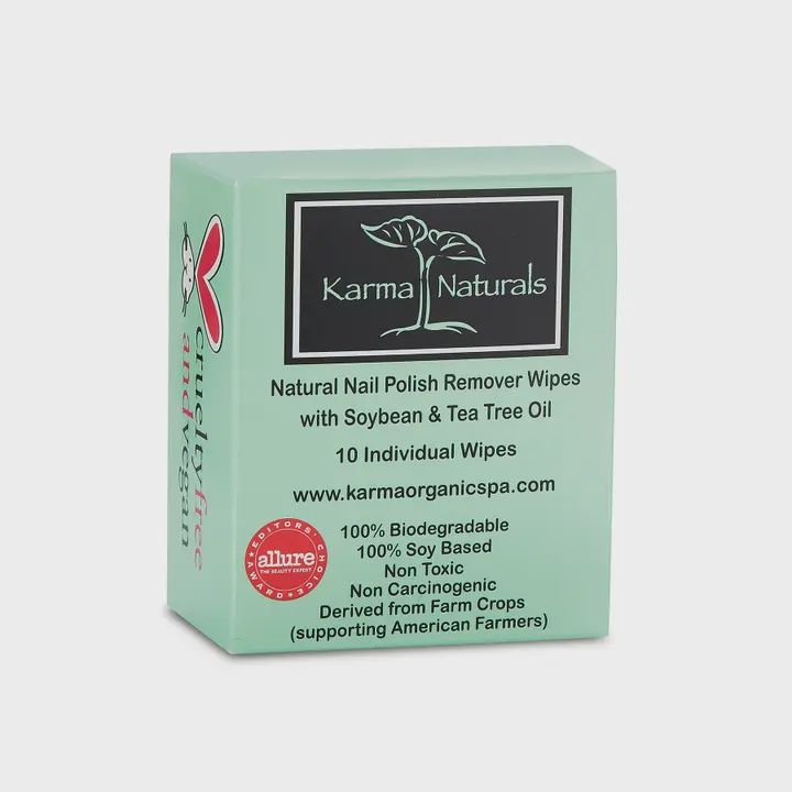 Tea Tree Nail Polish Remover Wipes