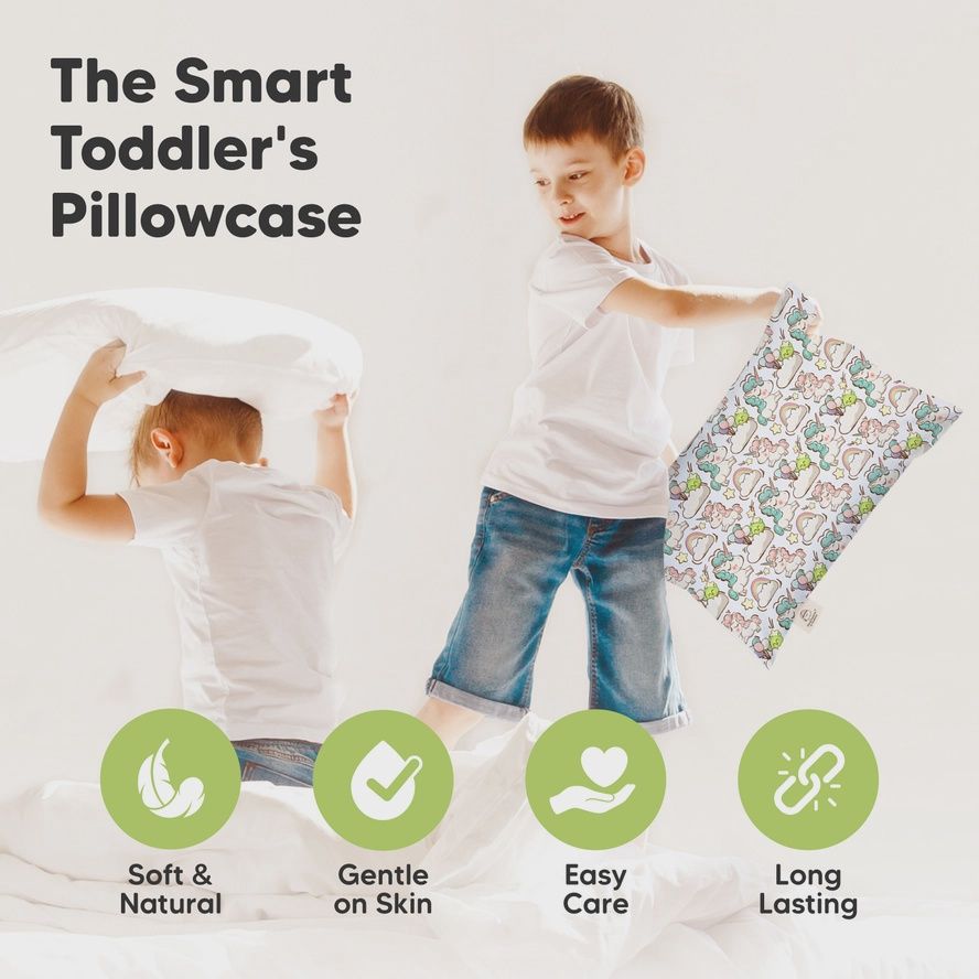 Printed Toddler Pillowcase 13x18