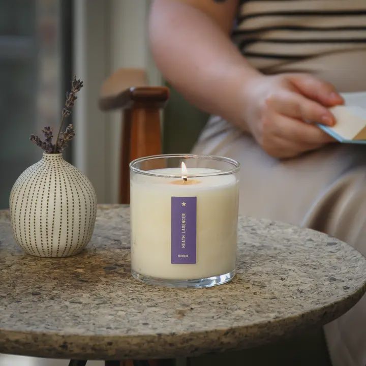 Heath Lavender Plant The Box Candle 9oz