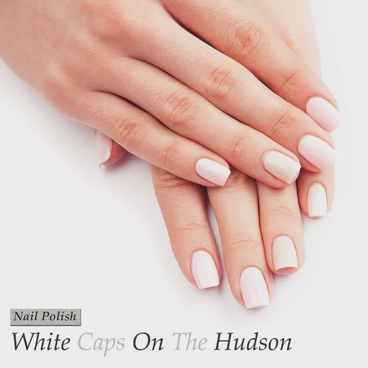 Natural White Caps - Nail Polish