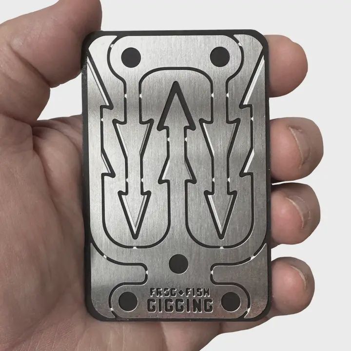 Frog &amp; Fish Gigging Card