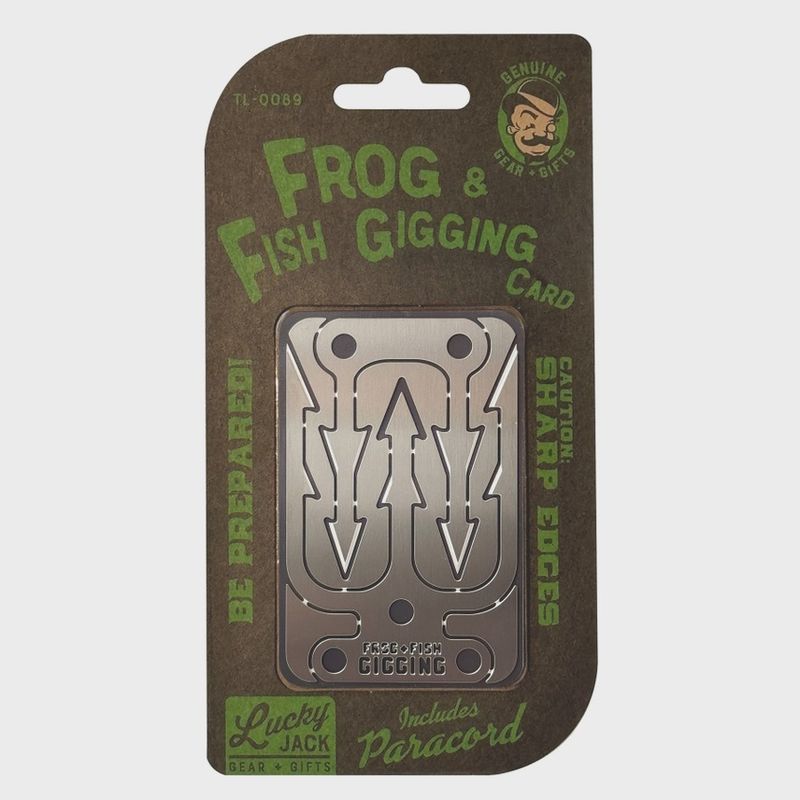 Frog &amp; Fish Gigging Card