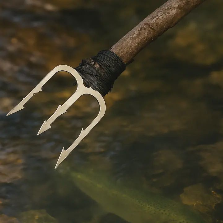 Frog &amp; Fish Gigging Card