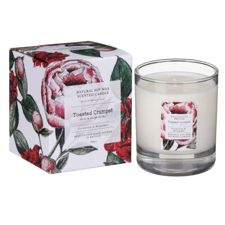 Geranium &amp; Bergamot Candle