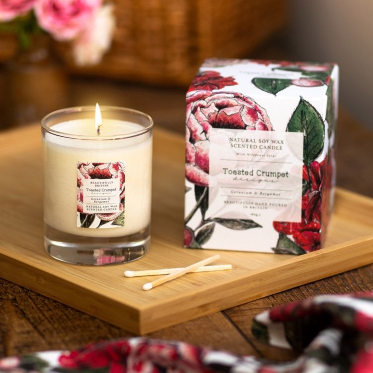 Geranium &amp; Bergamot Candle