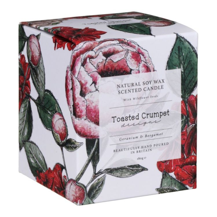 Geranium &amp; Bergamot Candle