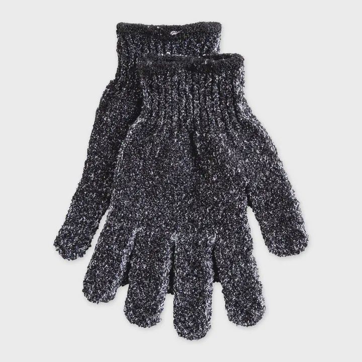 Spa Prive - Charcoal Exfoliating Gloves