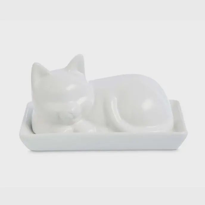 Kitchen Cat Butter Dish