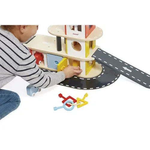 Wooden Toy Garage Wooden Toy Garage