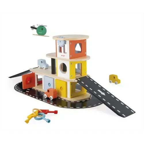 Wooden Toy Garage Wooden Toy Garage