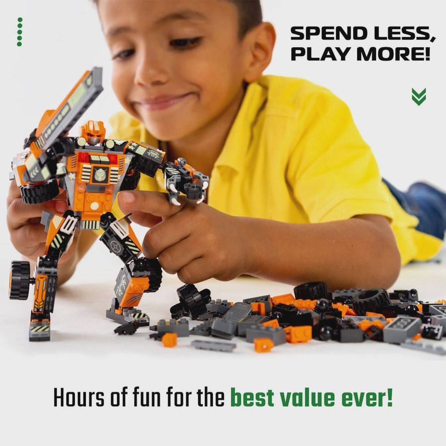 Robotryx Tangryp Toy Building Set 3in1