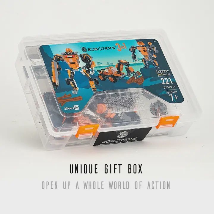Robotryx Tangryp Toy Building Set 3in1