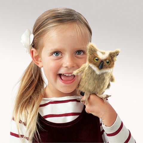 Mini Great Horned Owl