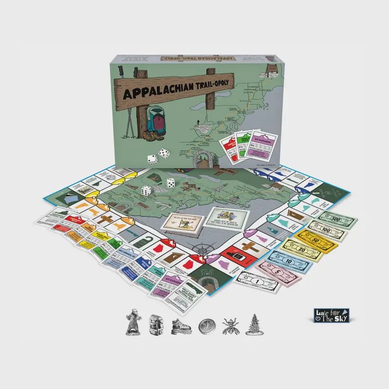 Appalachian Trail-Opoly Board Game