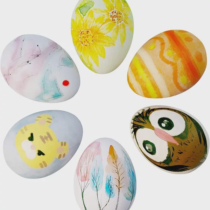 Squishy Eggs Paint and Play