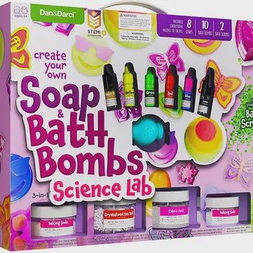 Mega Bath Bomb Soap And Scrub Making Kit