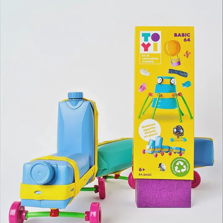 Construction Building Toy Play Set 64pcs