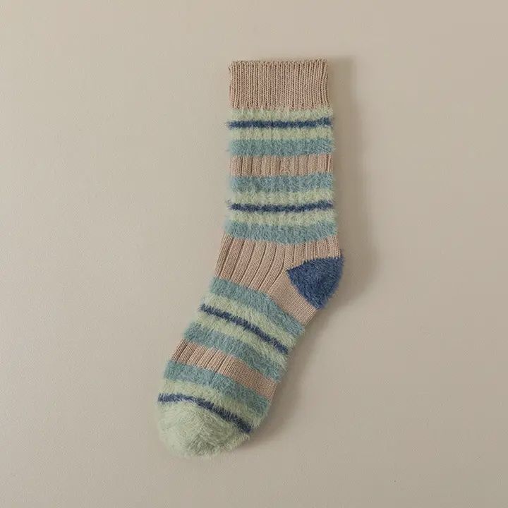 Rufia Striped Thick Warm Socks