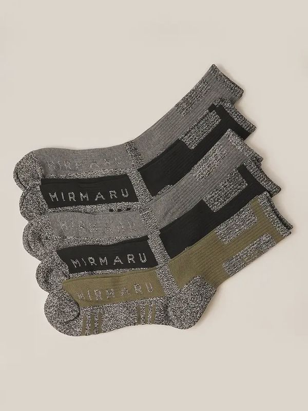 Mens Multi Performance Outdoor Sports Hiking Crew Socks