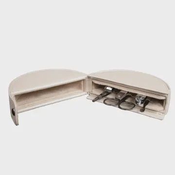 Circular Manicure Set Pearl White