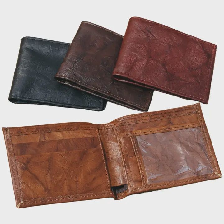 Leather Bifold Wallet ID window