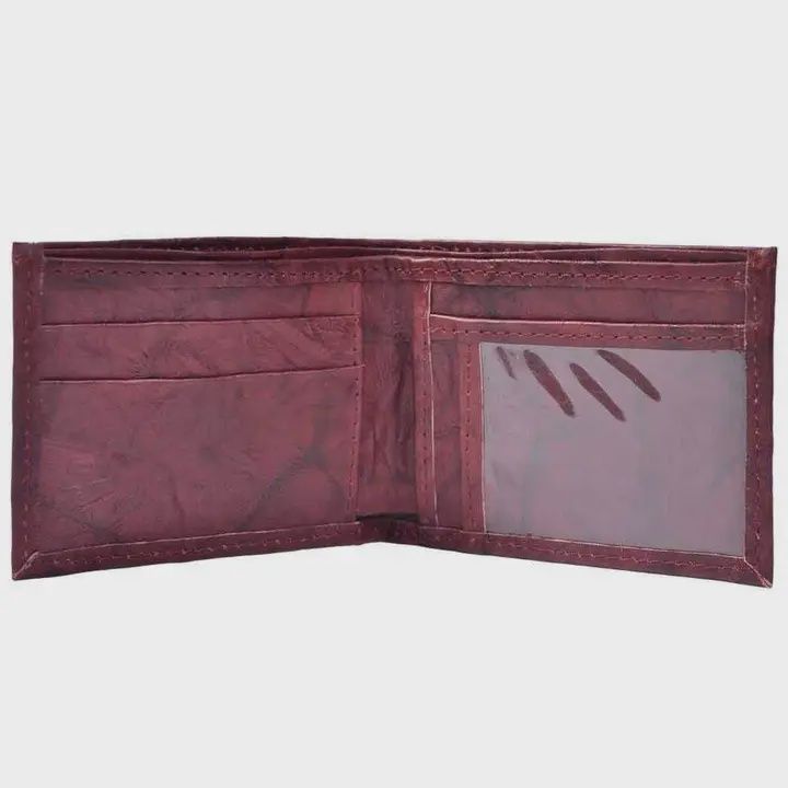 Leather Bifold Wallet ID window