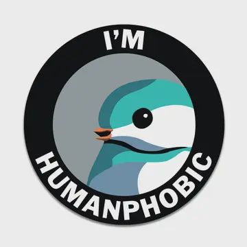 Mincing Mockingbird Sticker