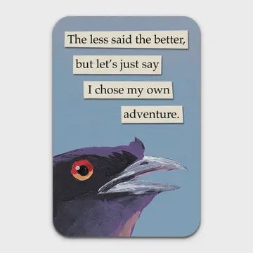 Mincing Mockingbird Sticker