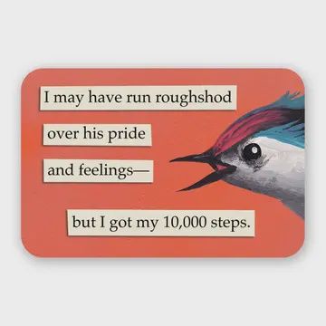 Mincing Mockingbird Sticker